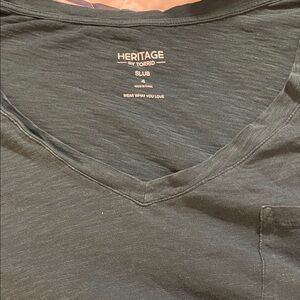 Torrid Heritage Dark Green Long Sleeve Tee